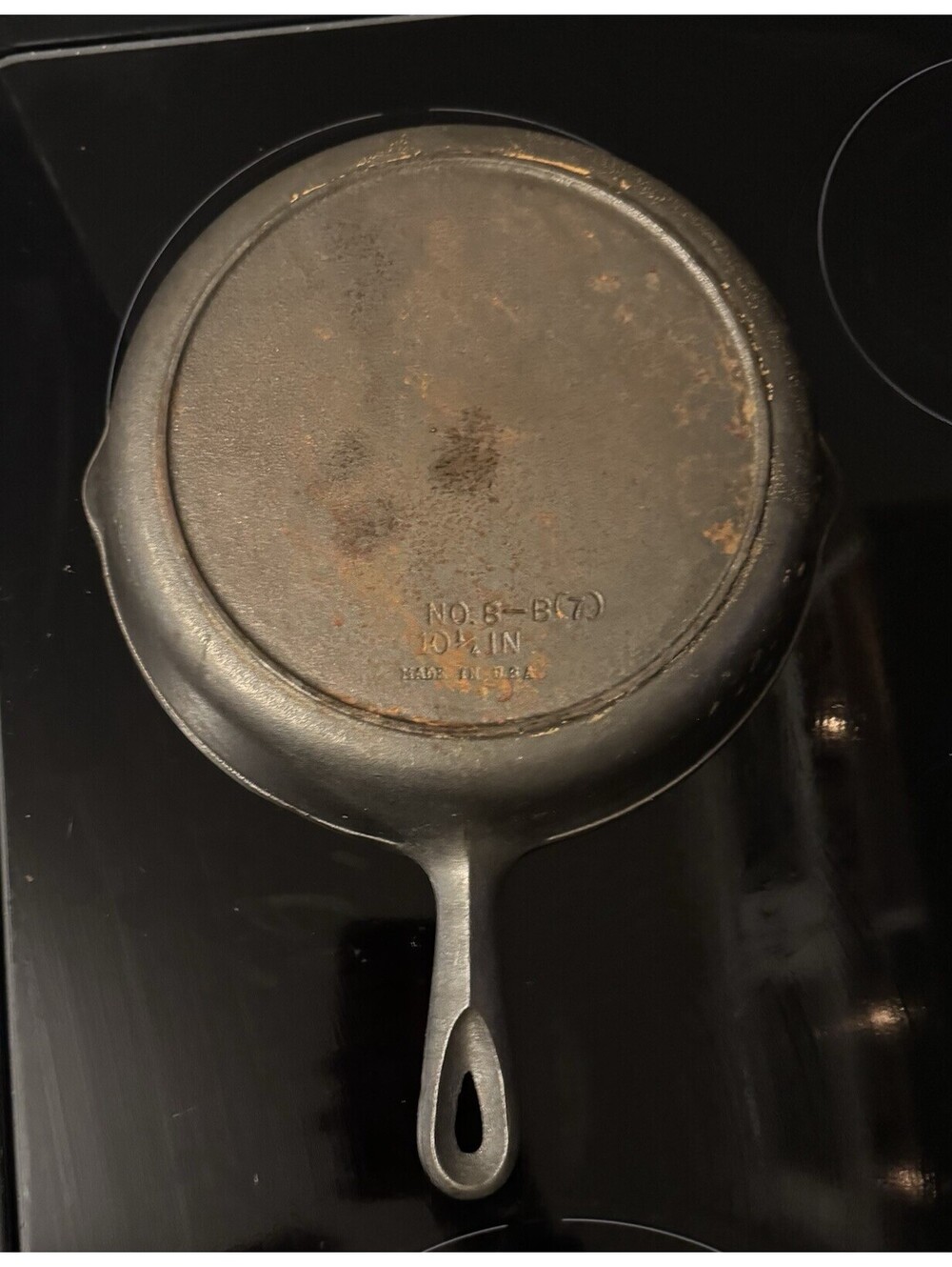 Vintage BSR Century Series- No. 8 - Cast Iron Skillet-10 1/2 Inch -Made In USA
